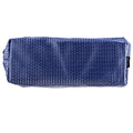 PRYMA Astuccio Slim in Tessuto Mesh Blu, 21x5x7cm – Portapenne a Rete con Cerniera, Organizer Traspirante e Resistente p