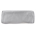 PRYMA Astuccio Slim in Tessuto Mesh Grigio, 21x5x7cm – Portapenne a Rete con Cerniera, Organizer Traspirante e Resistent