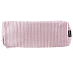 PRYMA Astuccio Slim in Tessuto Mesh Lilla, 21x5x7cm – Portapenne a Rete con Cerniera, Organizer Traspirante e Resistente