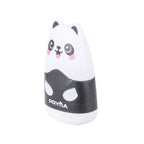 Gomma e Temperino 1 Foro Kawaii Bianco (Panda)