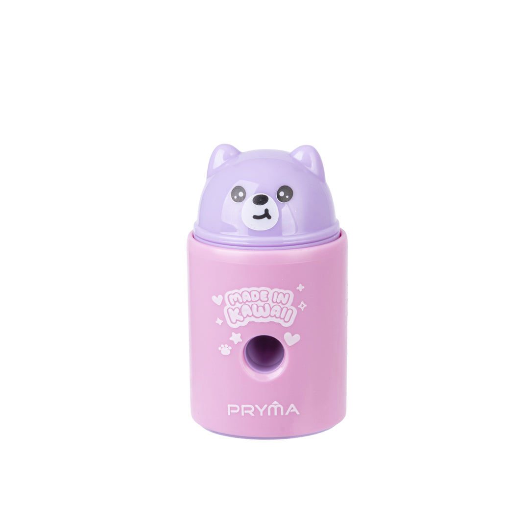 Temperino 1 Foro Kawaii Lilla (Orsetto)