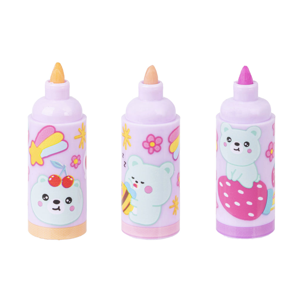 Evidenziatore Kawaii Lilla (Orsetto)