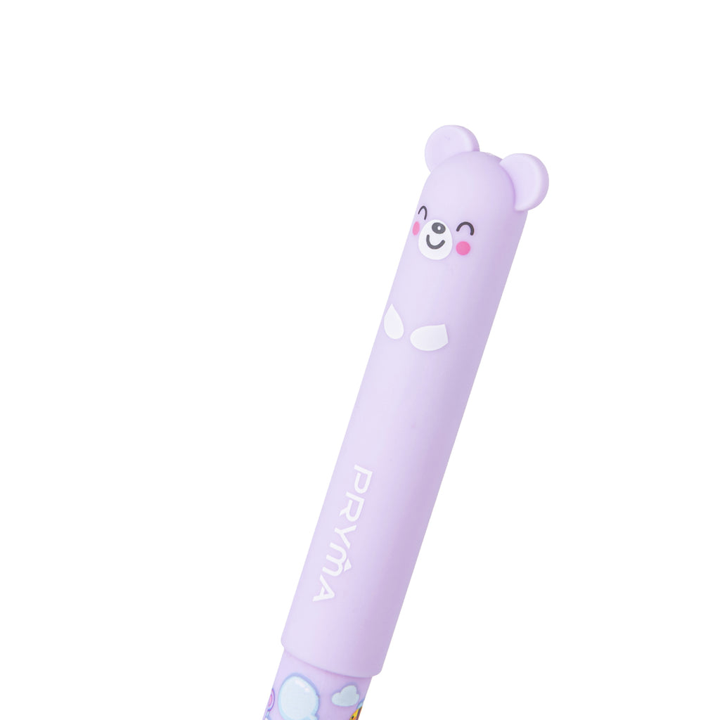 Penna Cancellabile Kawaii Lilla (Orsetto)