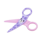 Forbici per Bambini Kawaii Viola e Rosa (Cagnolino)