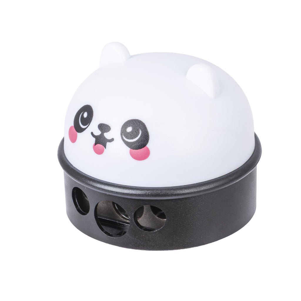 Temperino 3 Fori Kawaii Bianco e Nero (Panda)