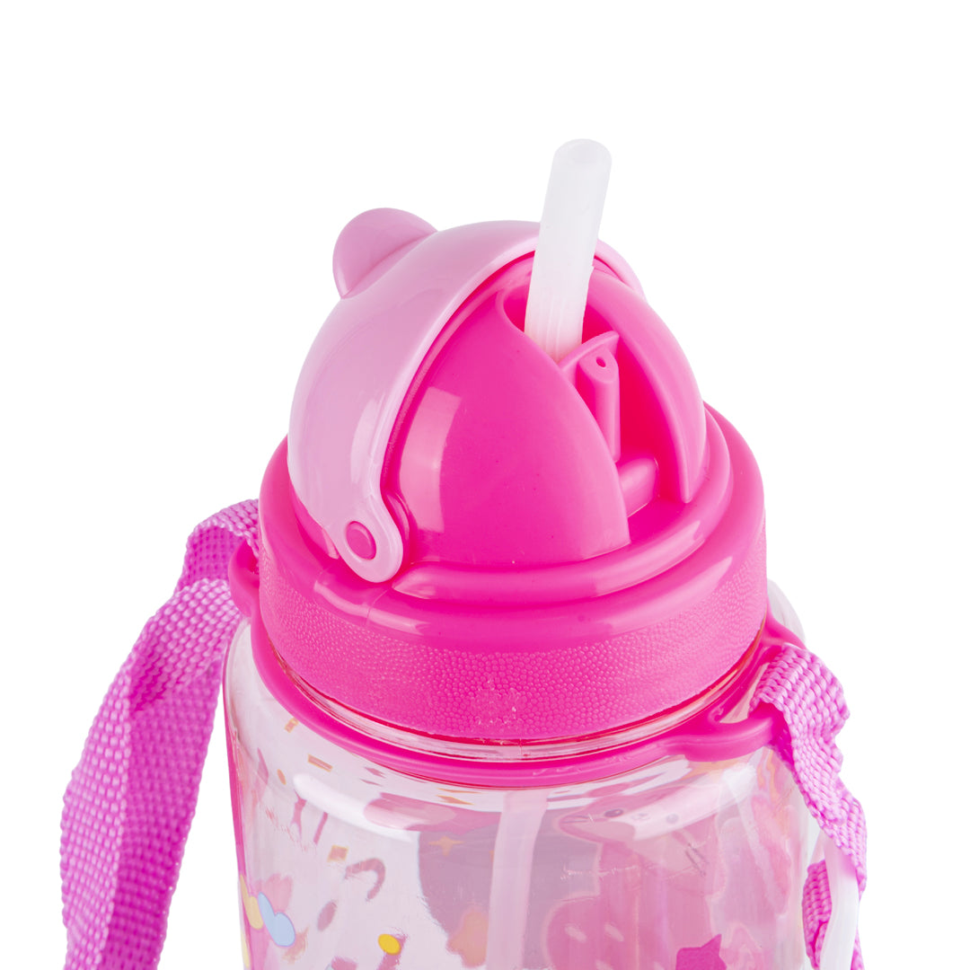 Borraccia per Bambini Kawaii Rosa (Gattino)