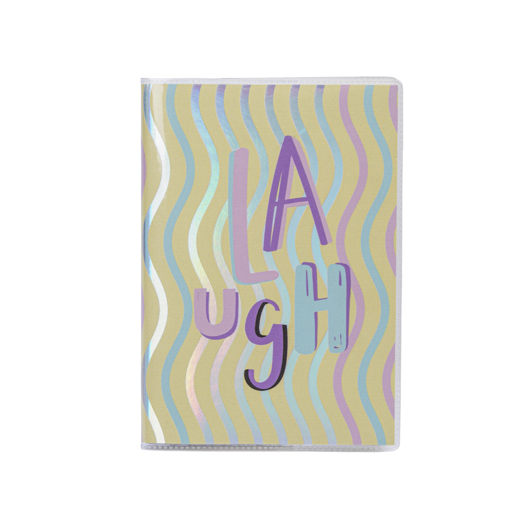PRYMA Linea Line Memobook "Laugh" 17.5x24.9 cm – Quadernone Taccuino con Copertina Morbida, Formato Maxi, 80 Fogli / 160