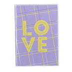 PRYMA Linea Line Memobook "Love" 17.5x24.9 cm – Quadernone Taccuino con Copertina Morbida, Formato Maxi, 80 Fogli / 160 