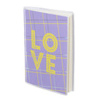 Linea Line Memobook "Love" – 17.5x24.9 quadernone formato