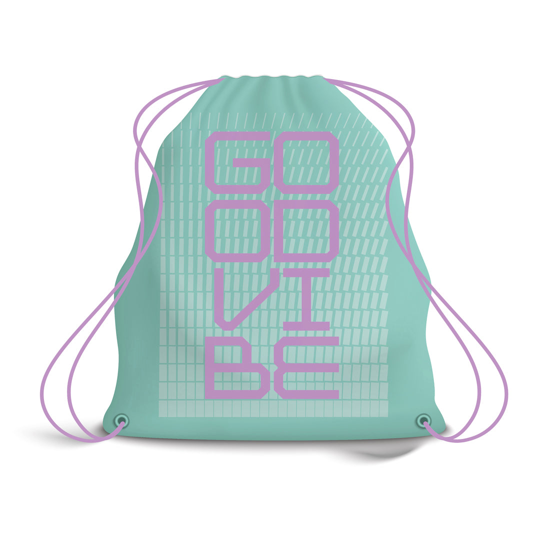 PRYMA Zaino Sacco con Corde (34x43 cm) – Sacca Sportiva per Palestra, Nuoto e Tempo Libero, Zainetto Leggero Porta Scarp