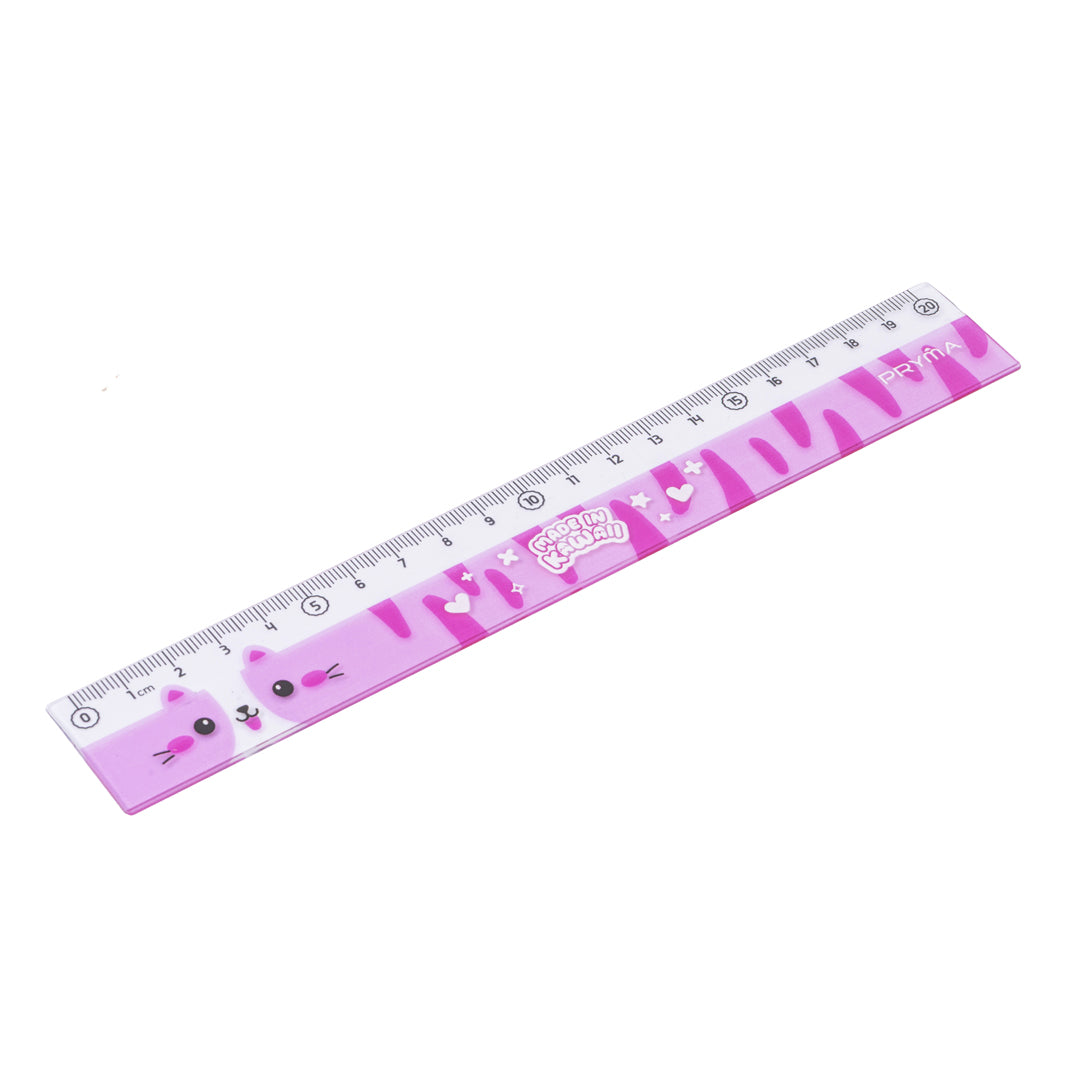 Linea Kawaii Righello 20 cm Rosa