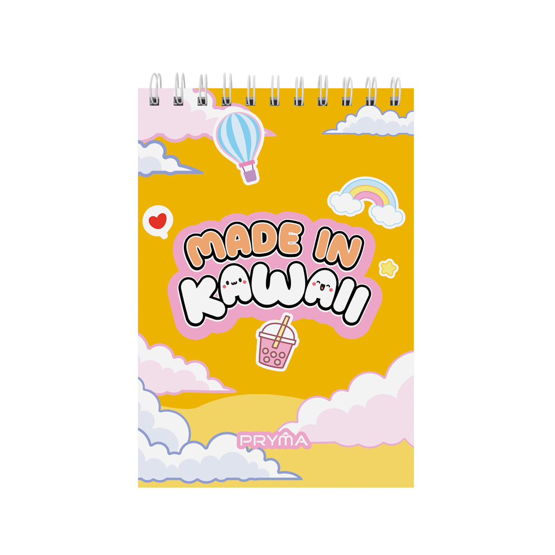 Set 2 Quaderni ad Anelli A5 Kawaii – Cagnolino Giallo