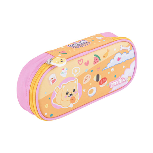 Astuccio Ovale Organizzatore Kawaii – Cagnolino Giallo