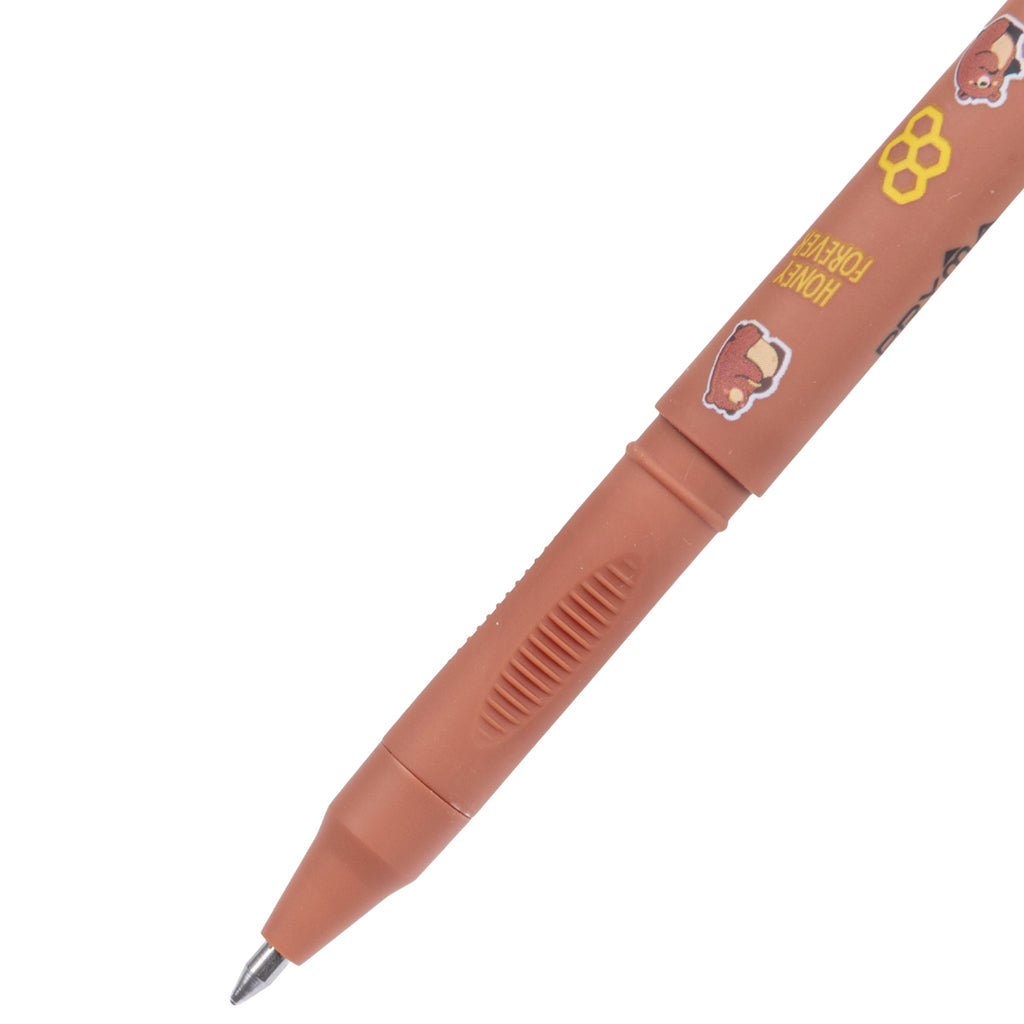 Penna Gel Cancellabile Happy Animals 0.7mm – Giallo Orsetto