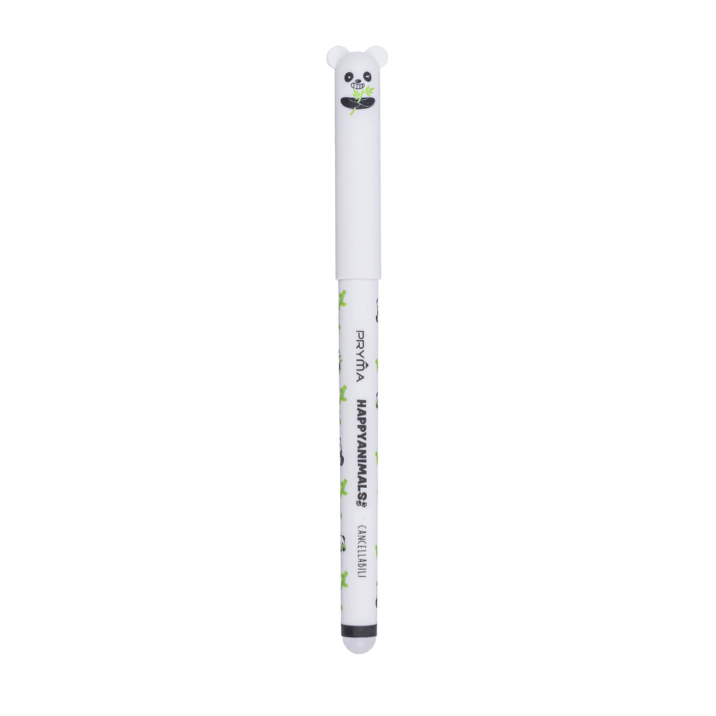 Penna Gel Cancellabile Happy Animals 0.7mm – Nero Panda