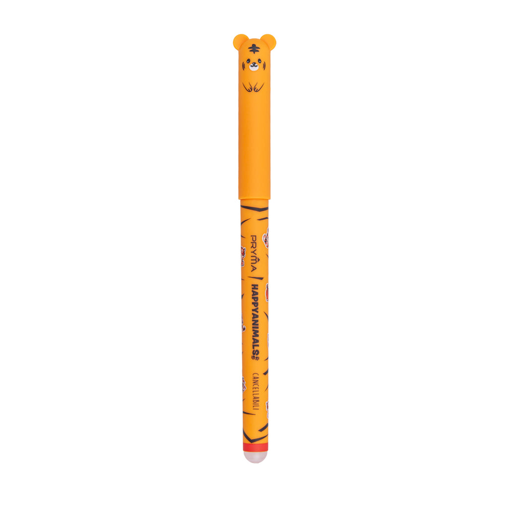 Penna Gel Cancellabile Happy Animals 0.7mm – Rosso Tigre