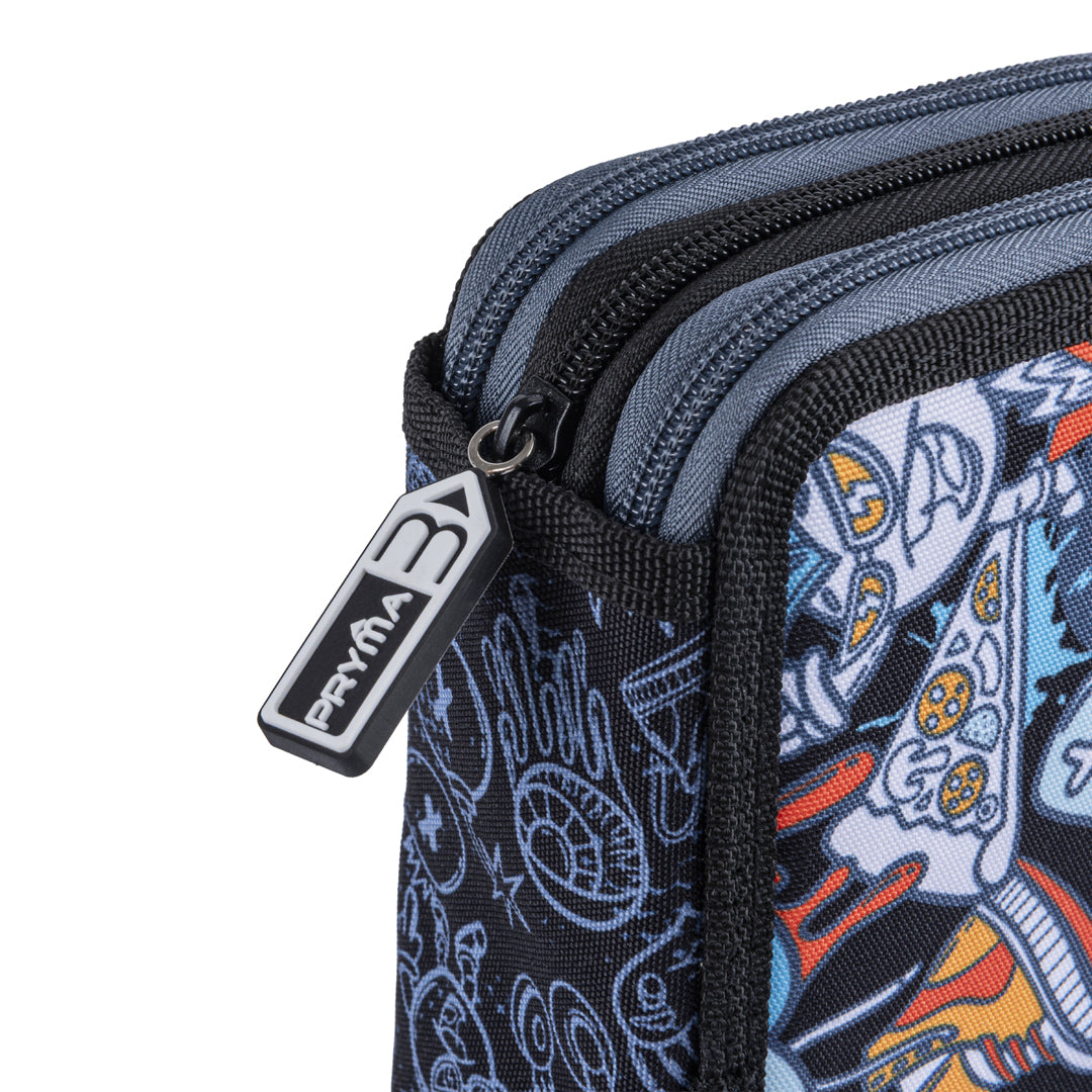 Astuccio 3 Zip Crazy