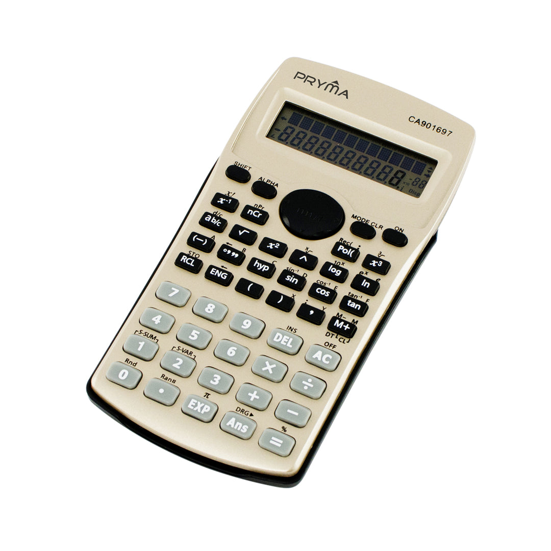 Calcolatrice Scientifica 12 Cifre – Beige
