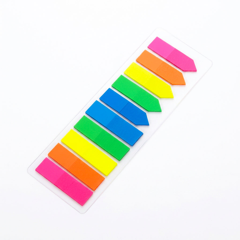 Stick Segnapagina 200 fogli 10 pz Fluo