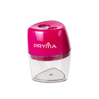 Temperino Metallo Con Contenitore 2Fori Rosa