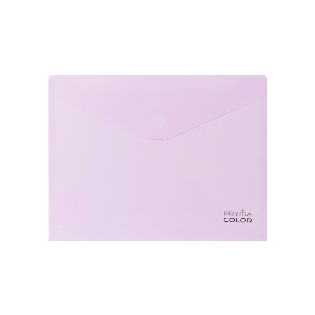 Busta Bottone Velcro A4Pastello 6 pz